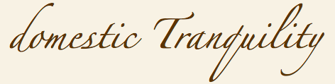 domestic Tranquility